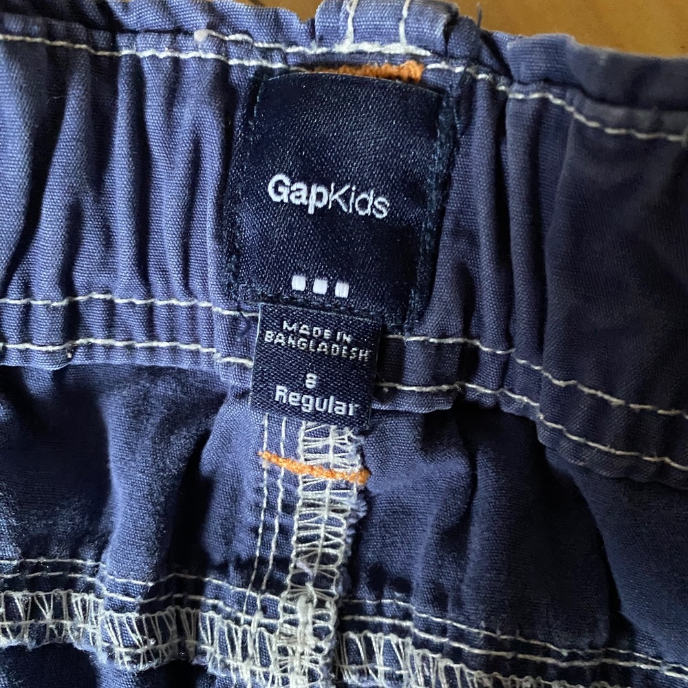 GAP KIDS BOYS YOUTH CARGO SHORTS SIZE 5 REGULAR - Picture 5 of 5